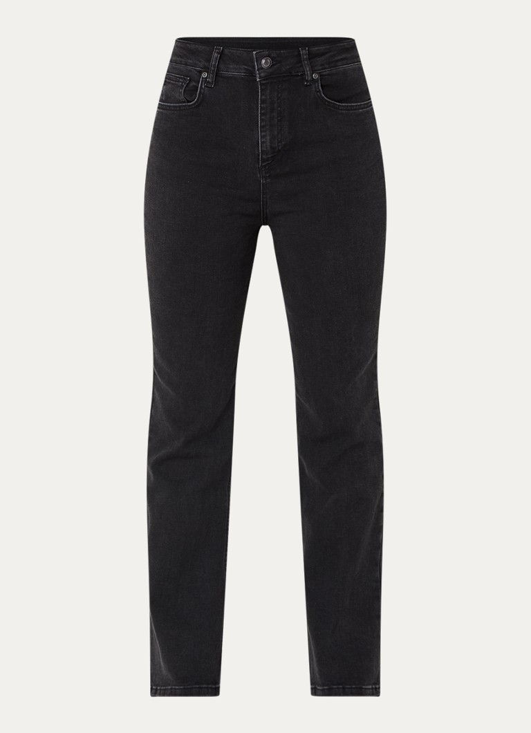 LKBennett Alice high waist loose fit jeans with colored wash