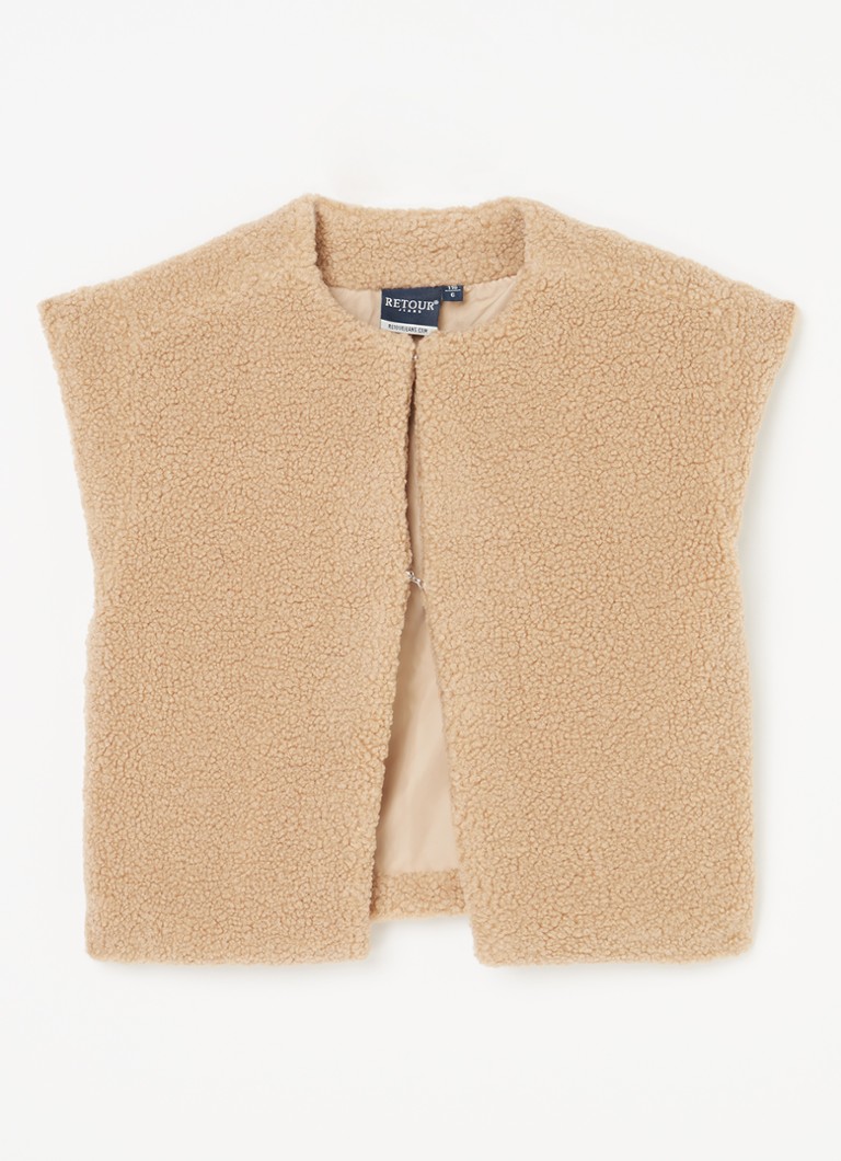 Return Jeans Moya waistcoat from teddy