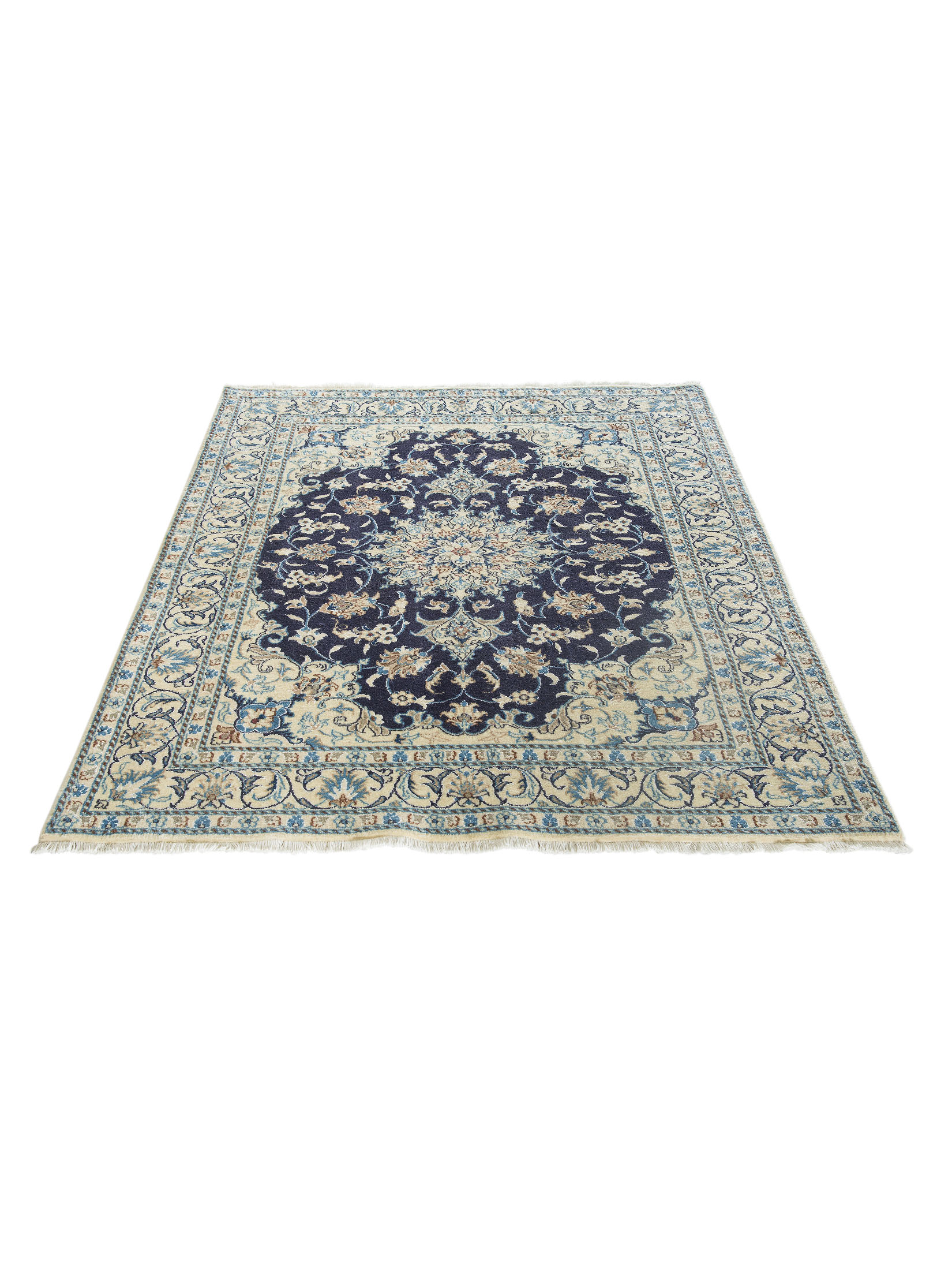Kaschmar Nain 12 Lah ca. 148 x 205 cm, Unikat / Einzelstück