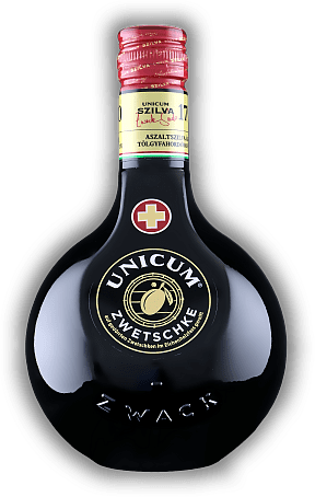 Unicum Zwack Zwetschke 34,5% Unicum Zwack Zwetschke 34,5% Ein innovativer Kräuterlikör. 0,7	 Liter - Vol 34,5%