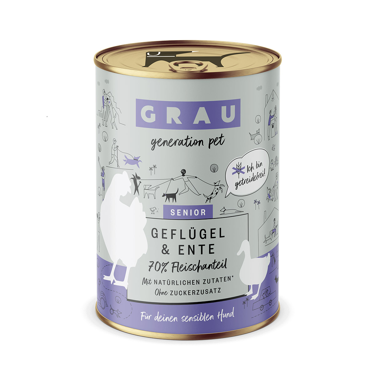 GRAU Senior Geflügel & Ente günstig kaufen bei ZooRoyal