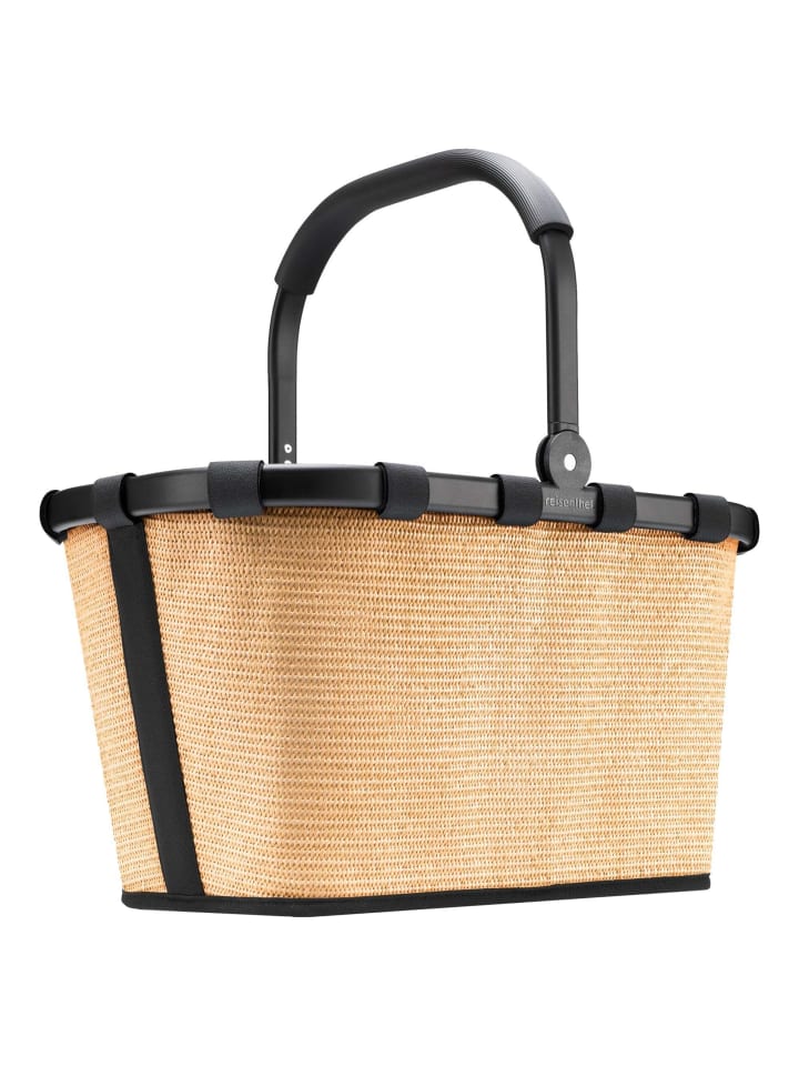 Reisenthel carrybag - Einkaufskorb (frame twist powder blue) in frame raffia black günstig kaufen onesize