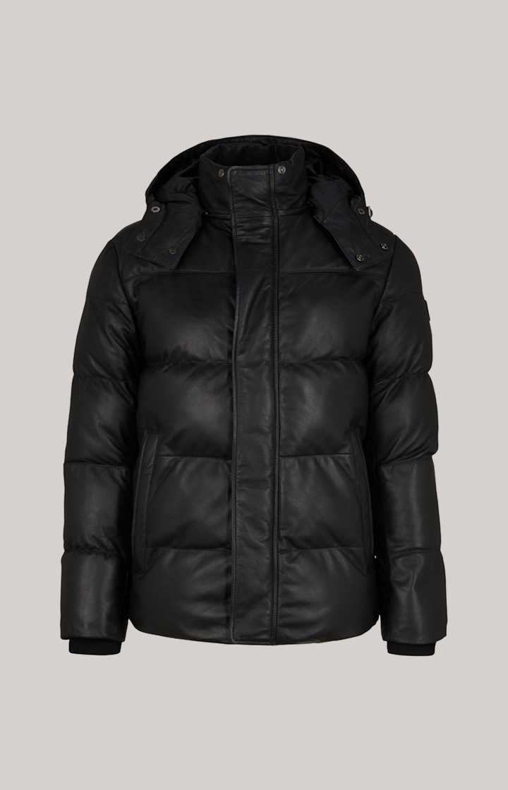 Lederjacke Loma in Schwarz