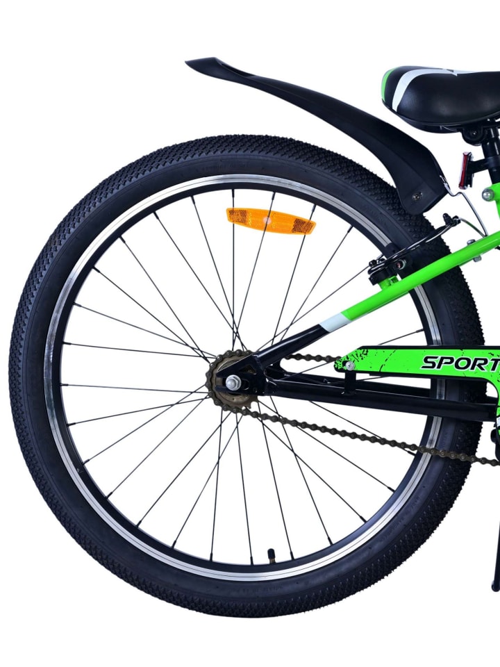 Volare Kinderfahrrad Sportivo Jungen 24 Zoll Kinderrad Grün Zweihandbremsen 8 Jahre günstig kaufen onesize