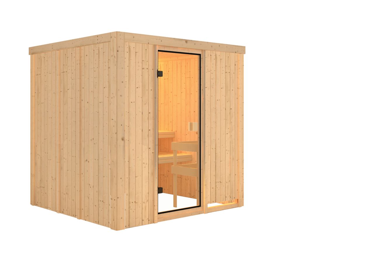 Karibu Sauna Kronach Fronteinstieg ohne Ofen