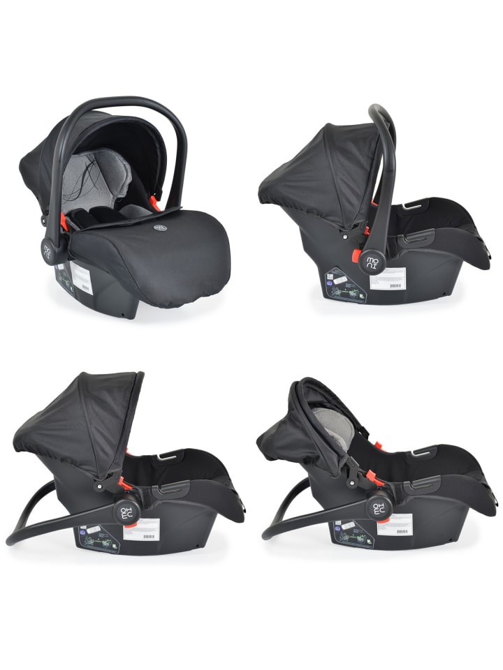 Moni Babyschale i-Size (40 - 87cm)  in grau günstig kaufen onesize