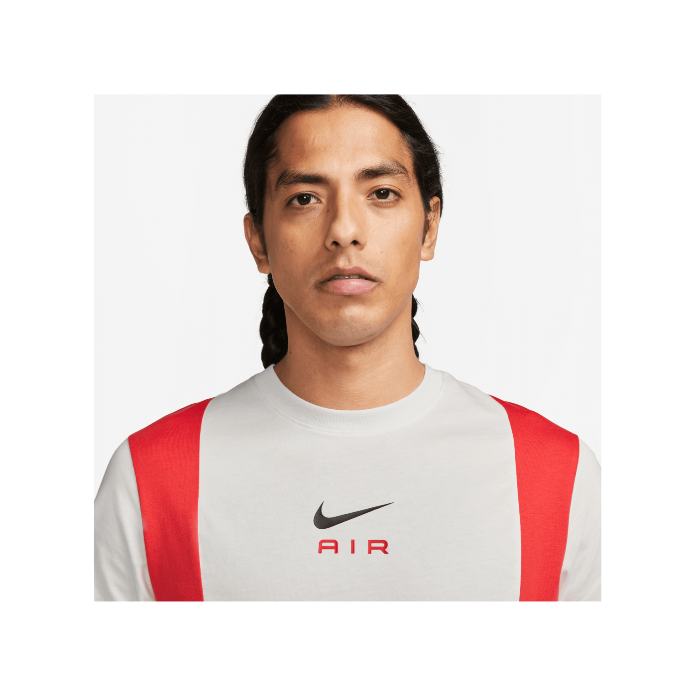 Nike Air T-Shirt Weiss Rot F121