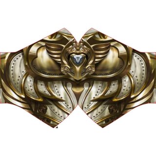 ** % SALE % ** Wild Bangarang Face Mask - Master Gold Size L