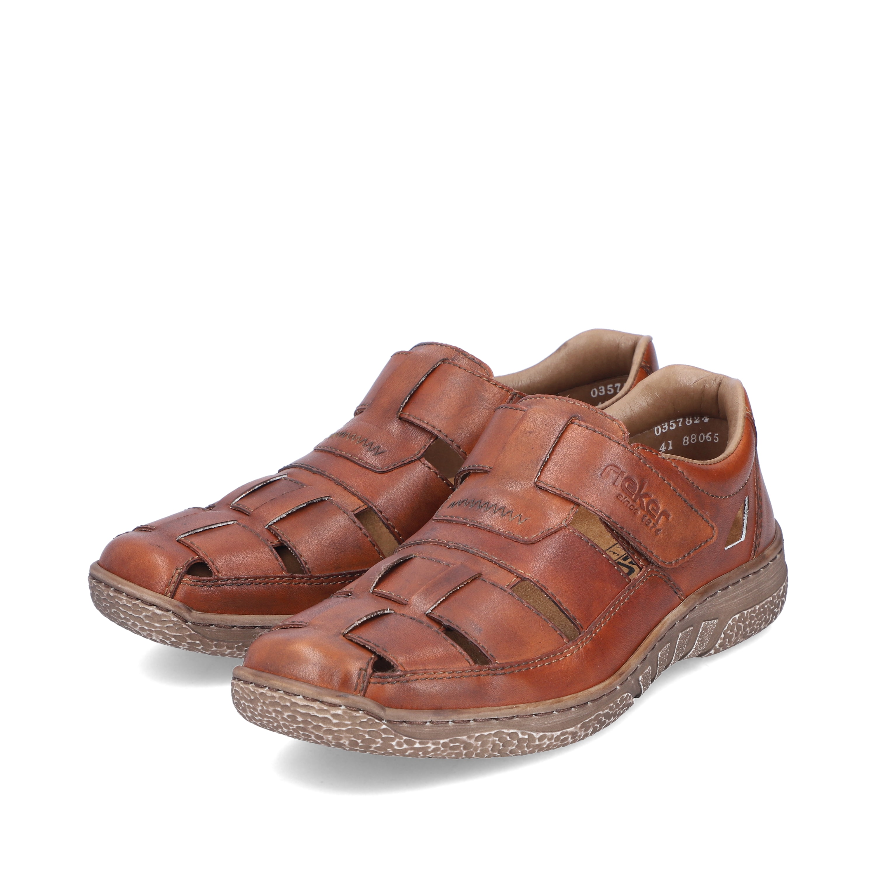 Rieker Herren Slipper nussbraun