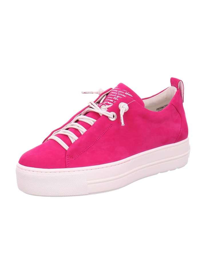 Paul Green Plateau Schnürschuhe in Pink günstig kaufen