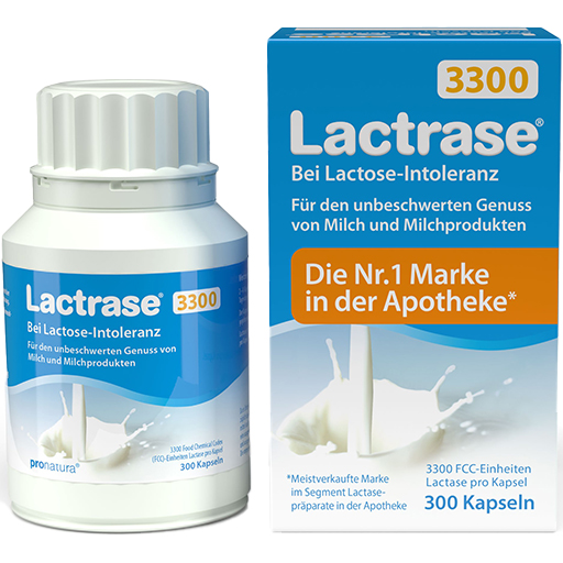 LACTRASE 3.300 FCC Kapseln  300 St  Kapseln