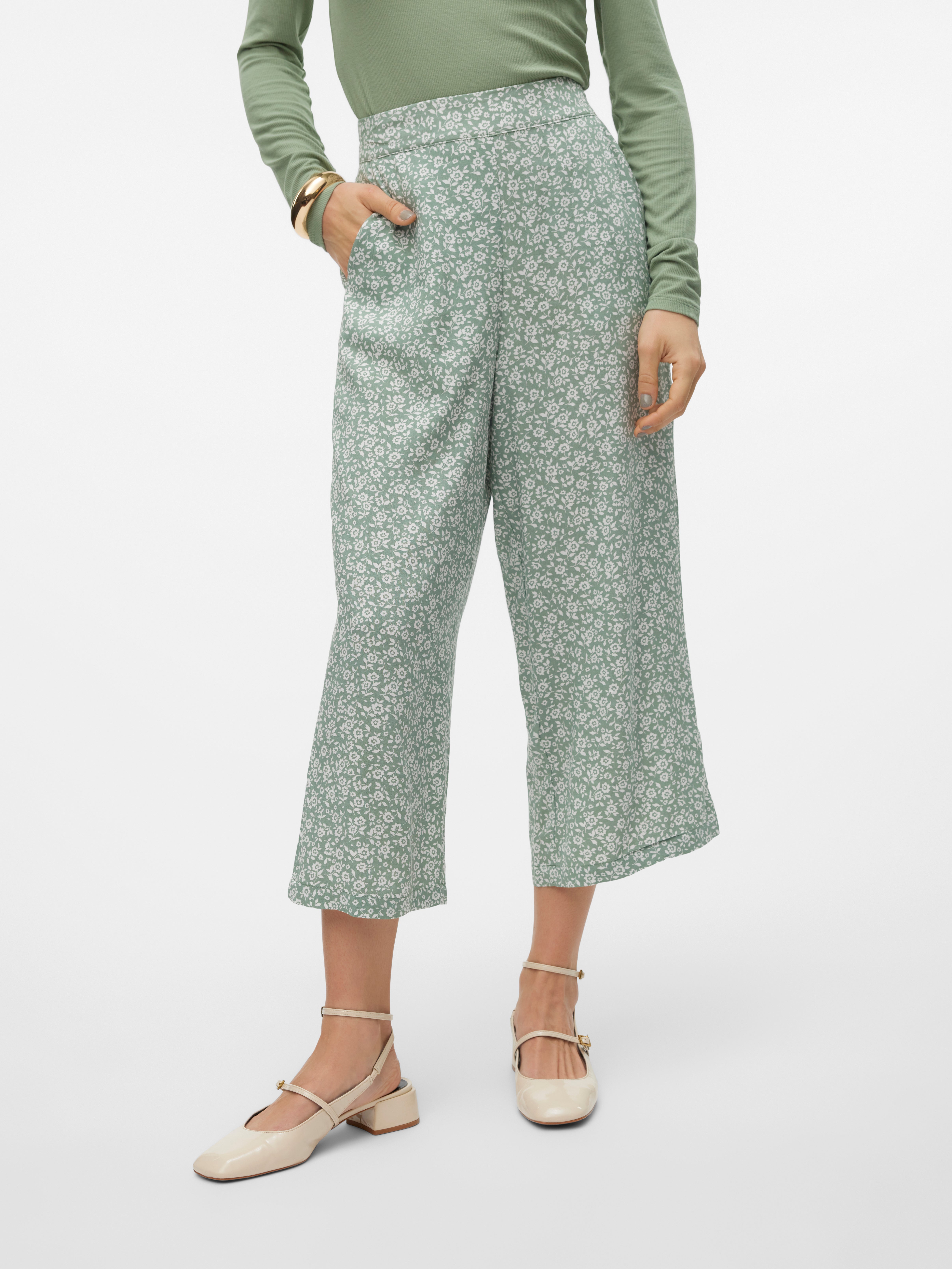 VMEASY Hohe Taille Culottehose