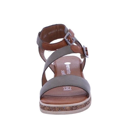 REMONTE Klassische Sandalen grün