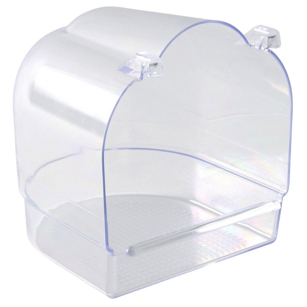 TRIXIE Vogelkäfig Badehaus, halbrund transparent