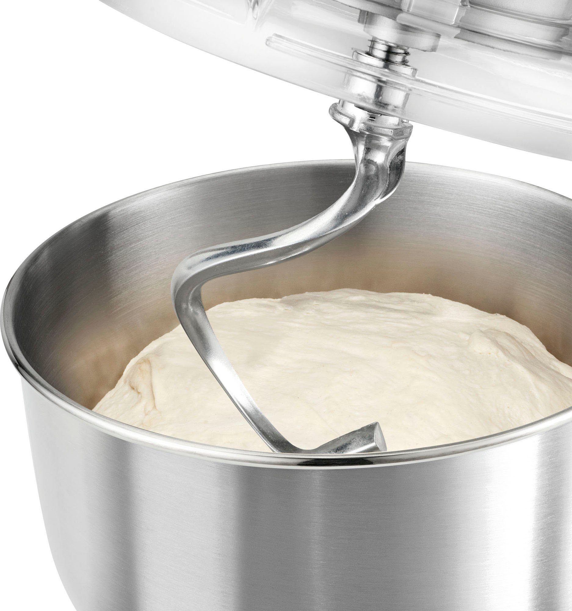 ProfiCook Küchenmaschine PC-KM 1188 alu 6,0L, 1500 W, 6 l Schüssel