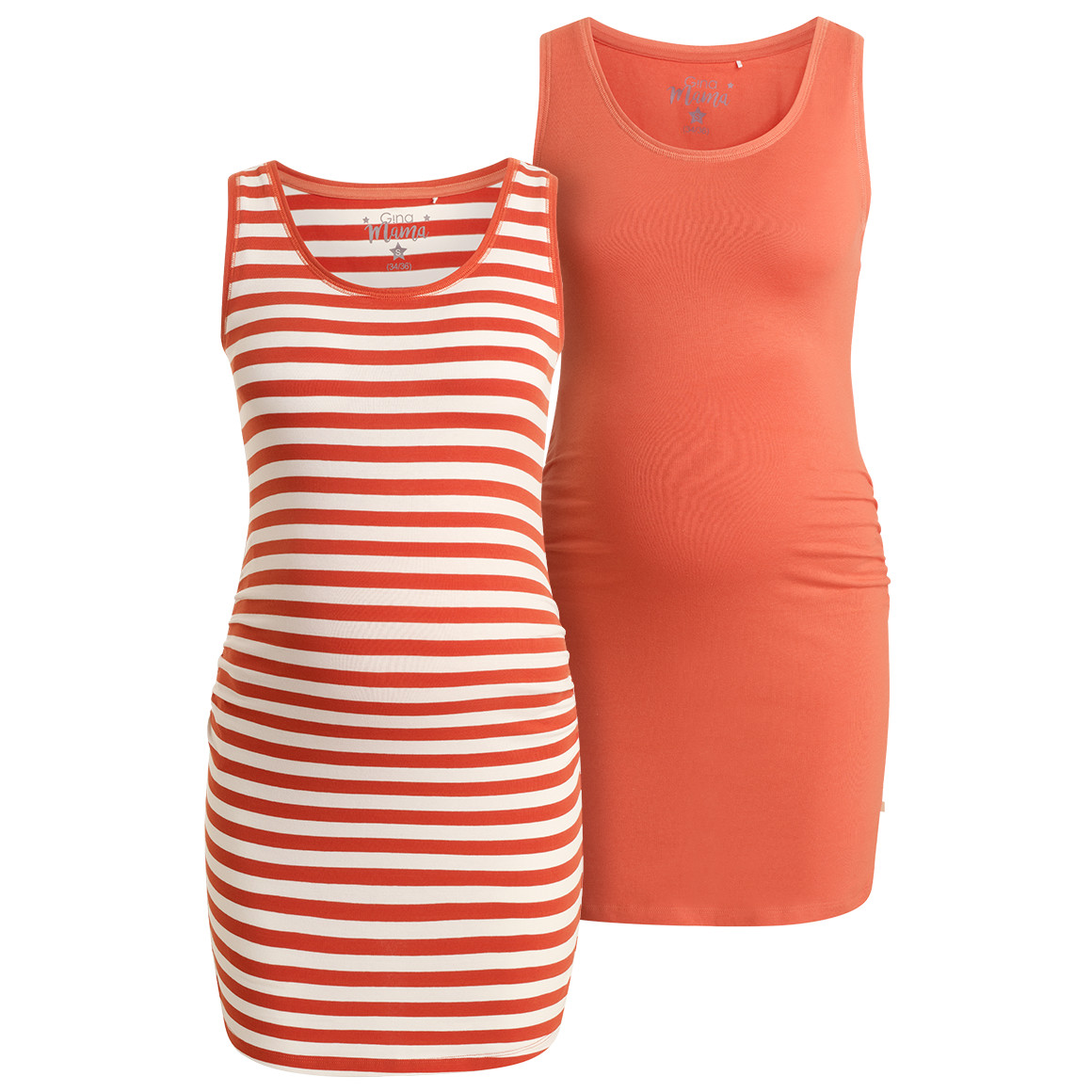 2 Damen Umstands-Tops im Set