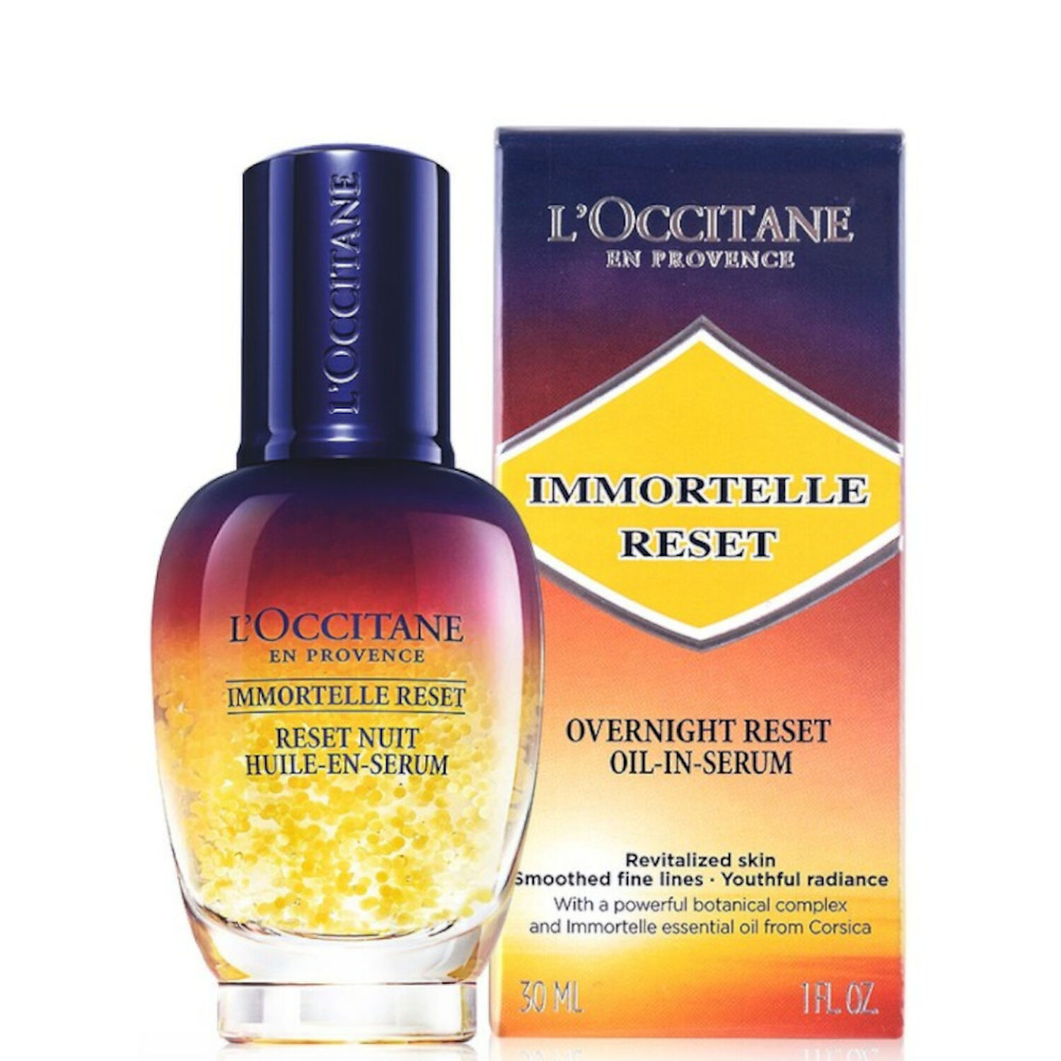 l'occitane Reset Nuit Huile en Sérum Immortelle 30 ml