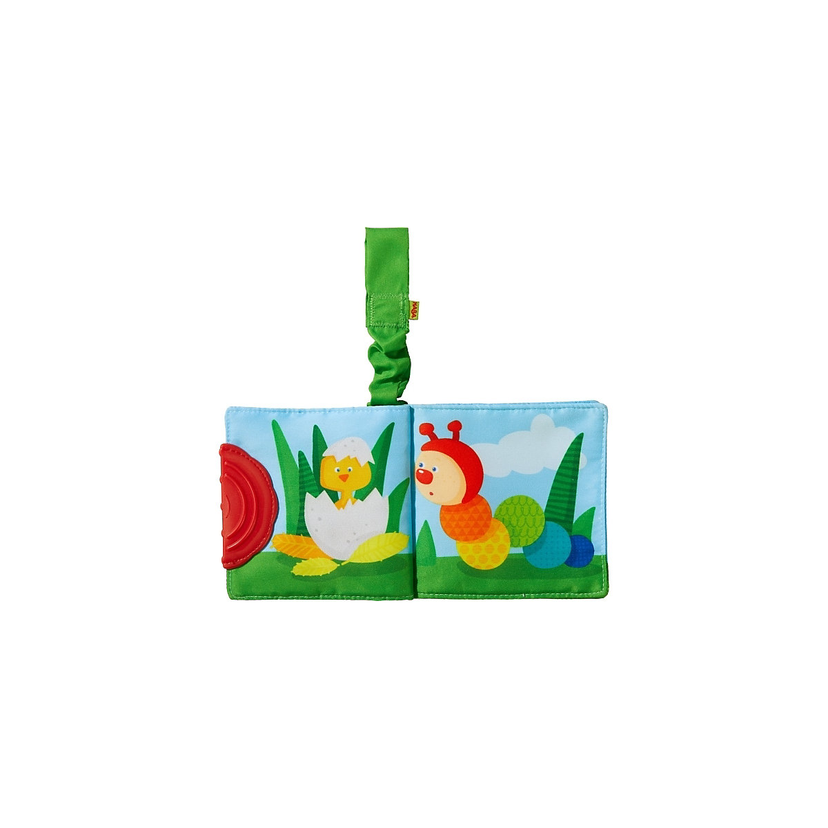 HABA 303140 Buggybuch Regenbogen-Raupe