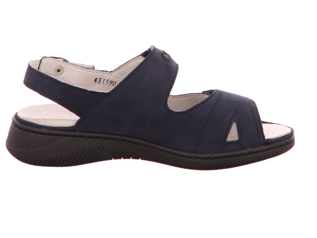 WALDLÄUFER Komfort Sandalen blau