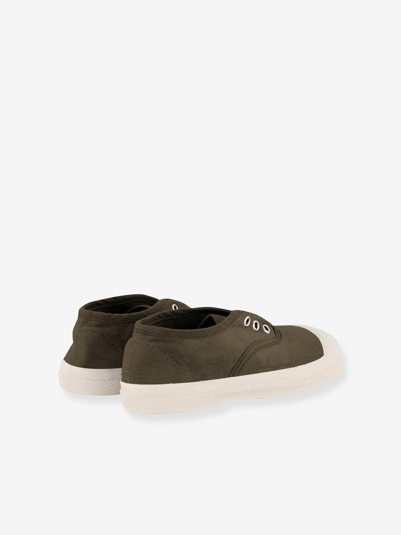 Bensimon Kinder Stoffschuhe mit Gummizug ELLY BENSIMON Oeko-Tex - khaki