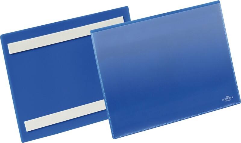DURABLE Selbstklebende Kennzeichnungstasche PP (Polypropylen) 22,3 x 16,3 cm 50 Stück