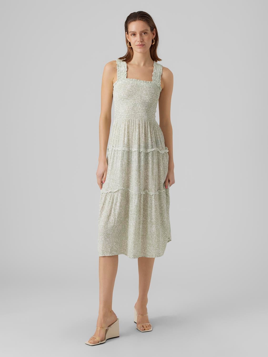 VMMENNY Langes Kleid