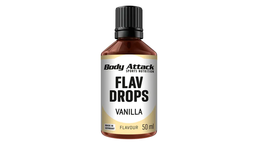 Body Attack Flav Drops Vanilla 50 ml