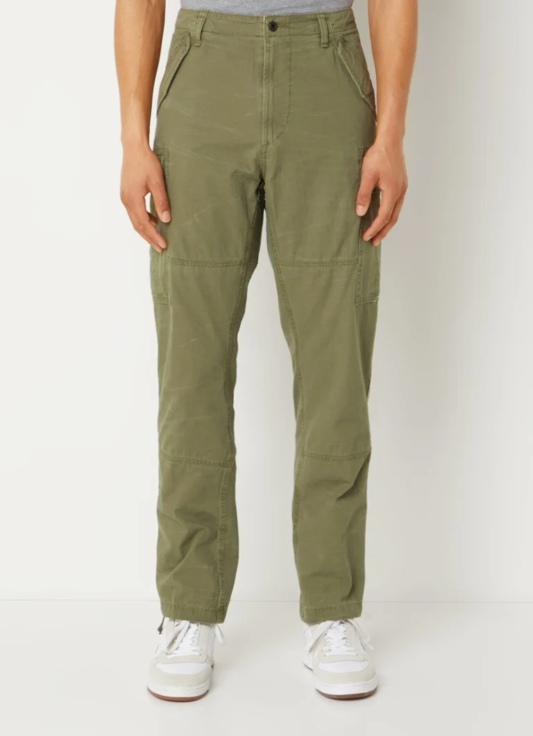 Pantaloni cargo slim fit Ralph Lauren cu buzunare cu clapă
