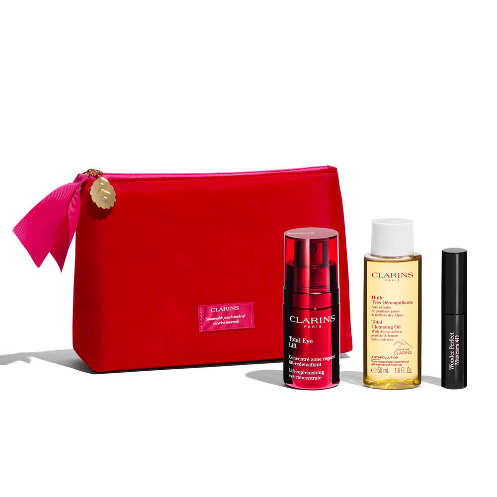 Clarins Coffret Noël  Soin contour des yeuxTotal Eye Lift. Coffret