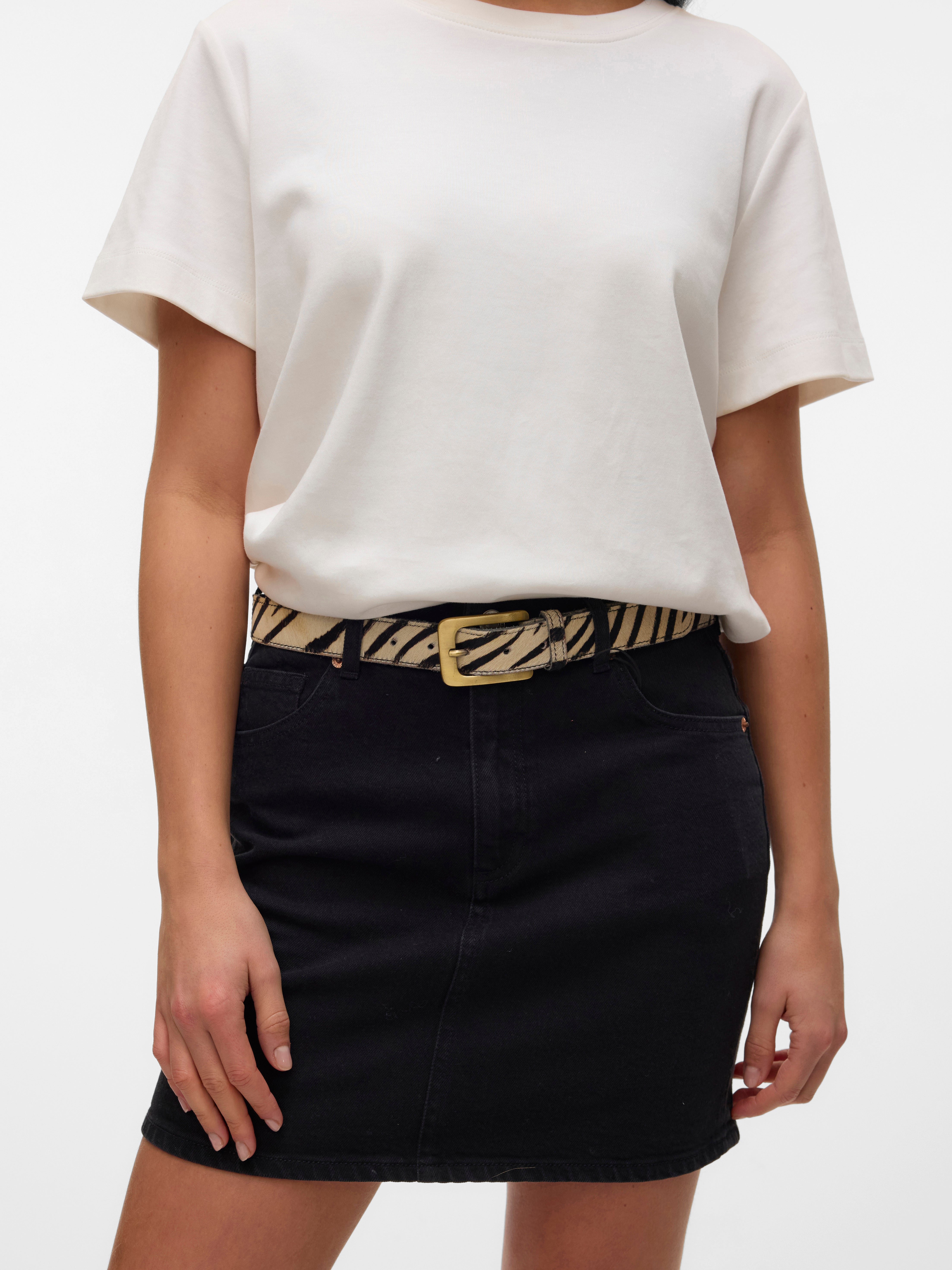 VMTESSA Hohe Taille Kurzer Rock