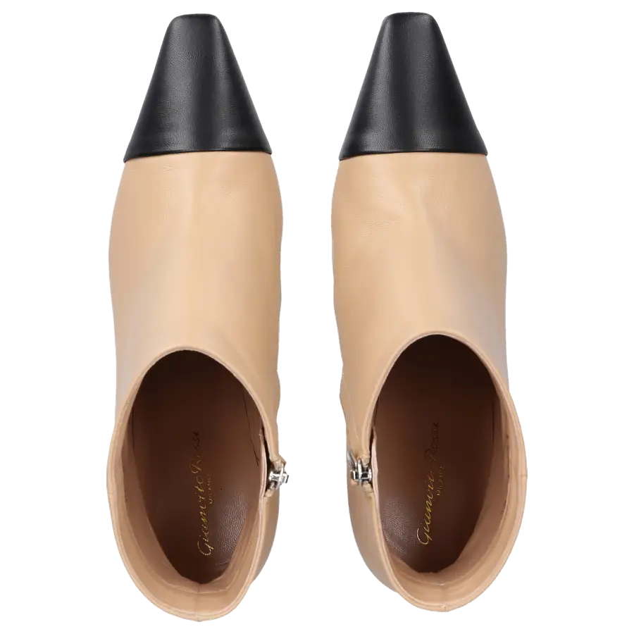 Gianvito Rossi - Stiefeletten LUCY BOOTIE Nappaleder - beige