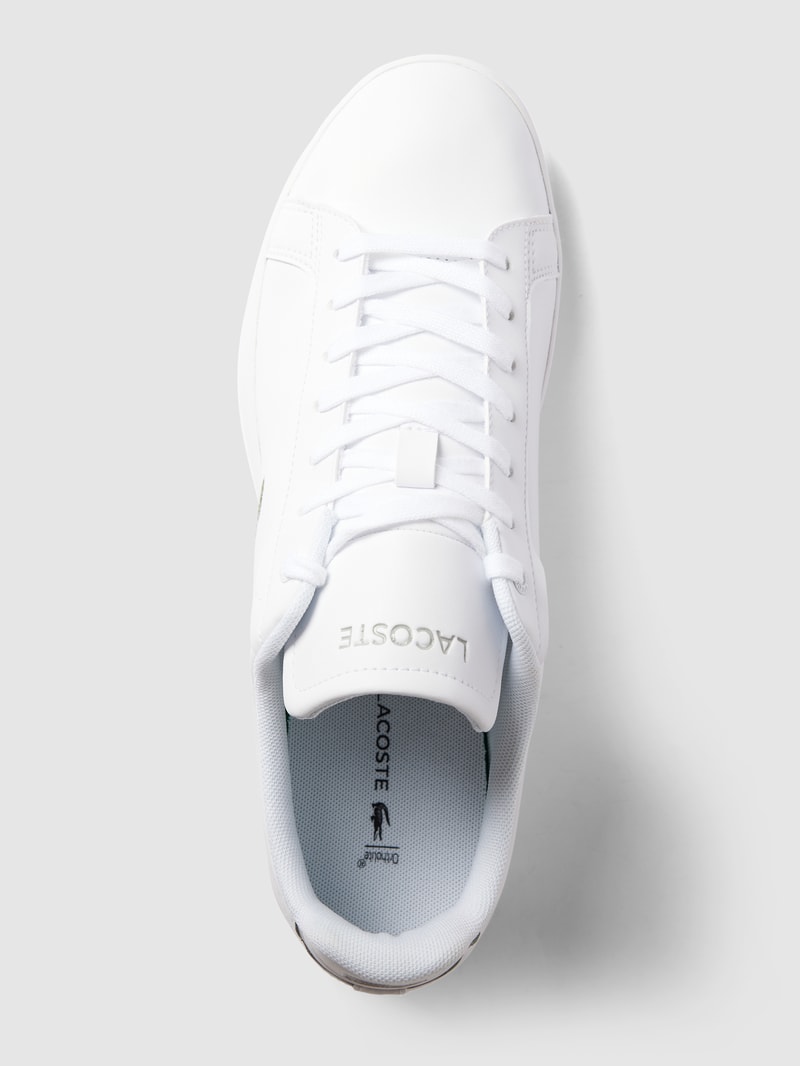 Sneaker mit Label-Print und Logo-Stitching Modell 'CARNABY' in weiß
