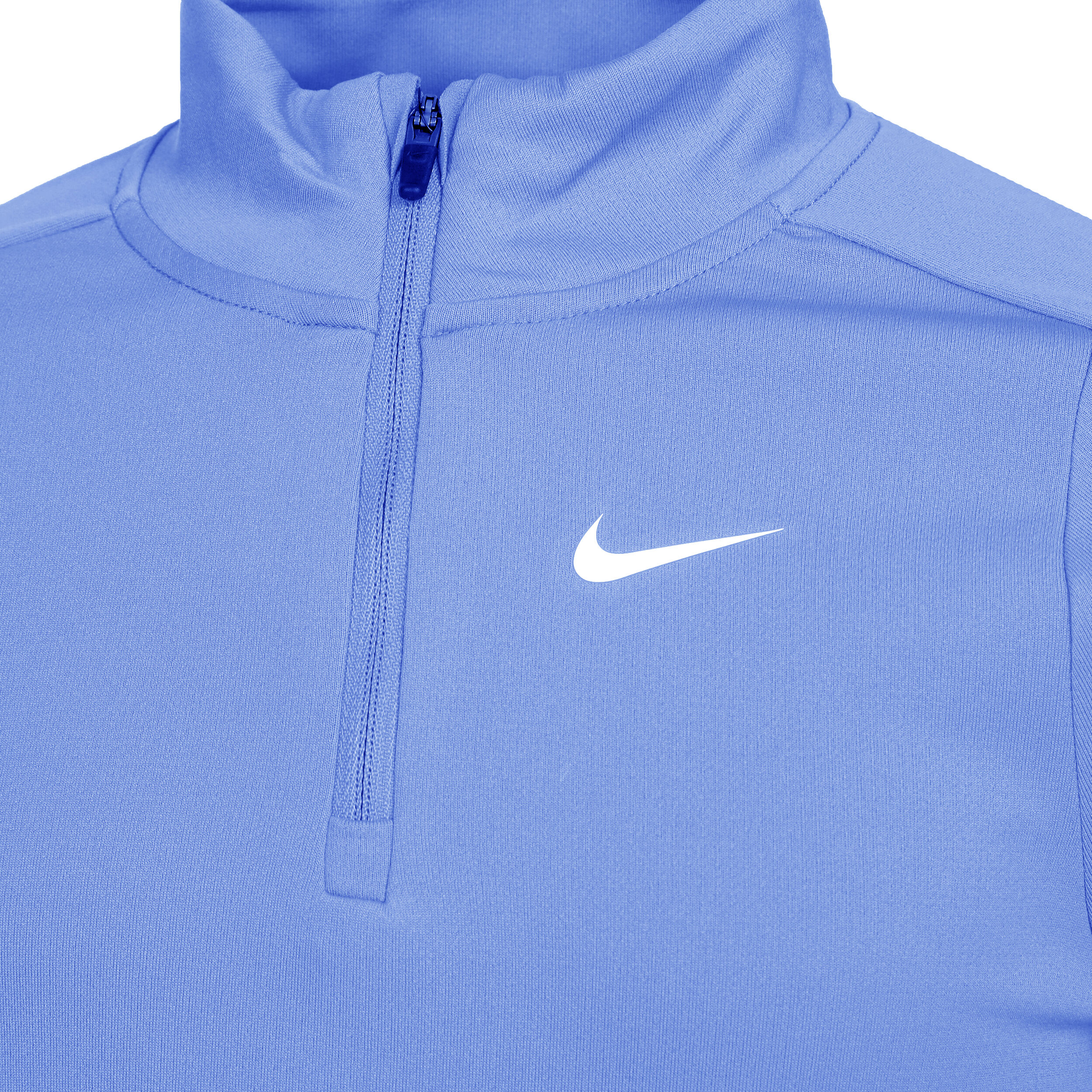Dri-Fit Longsleeve Mädchen - Hellblau, Weiß