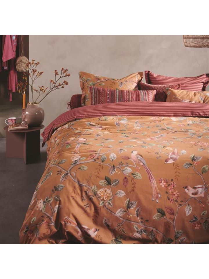 PiP Studio Bettwäsche Good Nightingale in Braun günstig kaufen