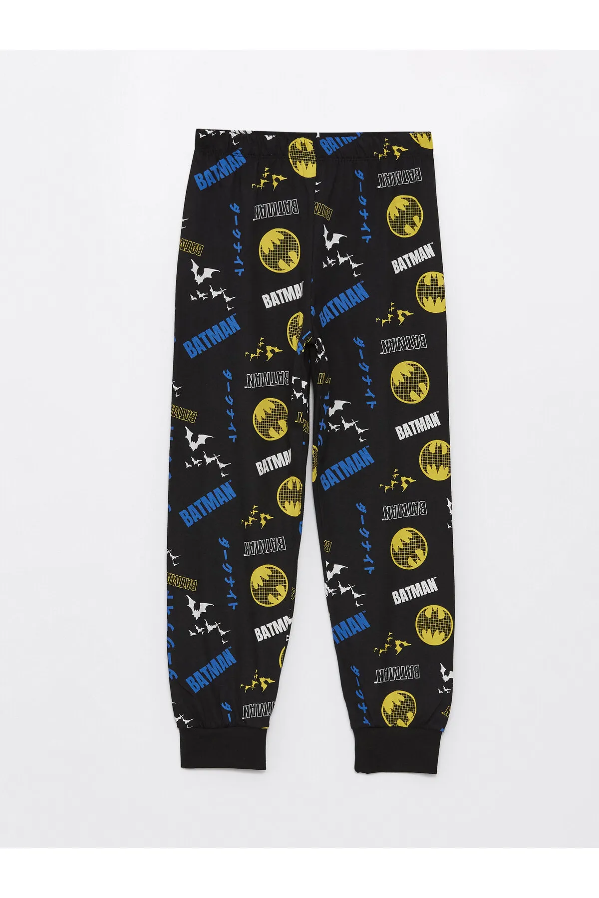 LC Waikiki  Jungen-Pyjama-Set mit Rundhalsausschnitt und Batman-Aufdruck, langärmlig