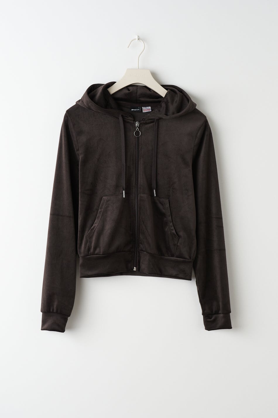 Velour hoodie