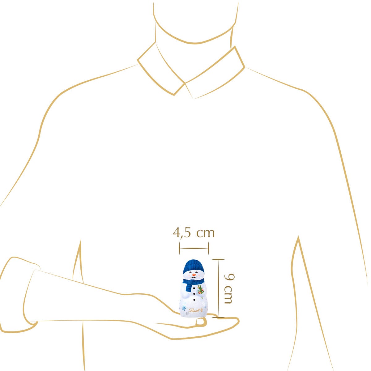 Schneemann, 40g
