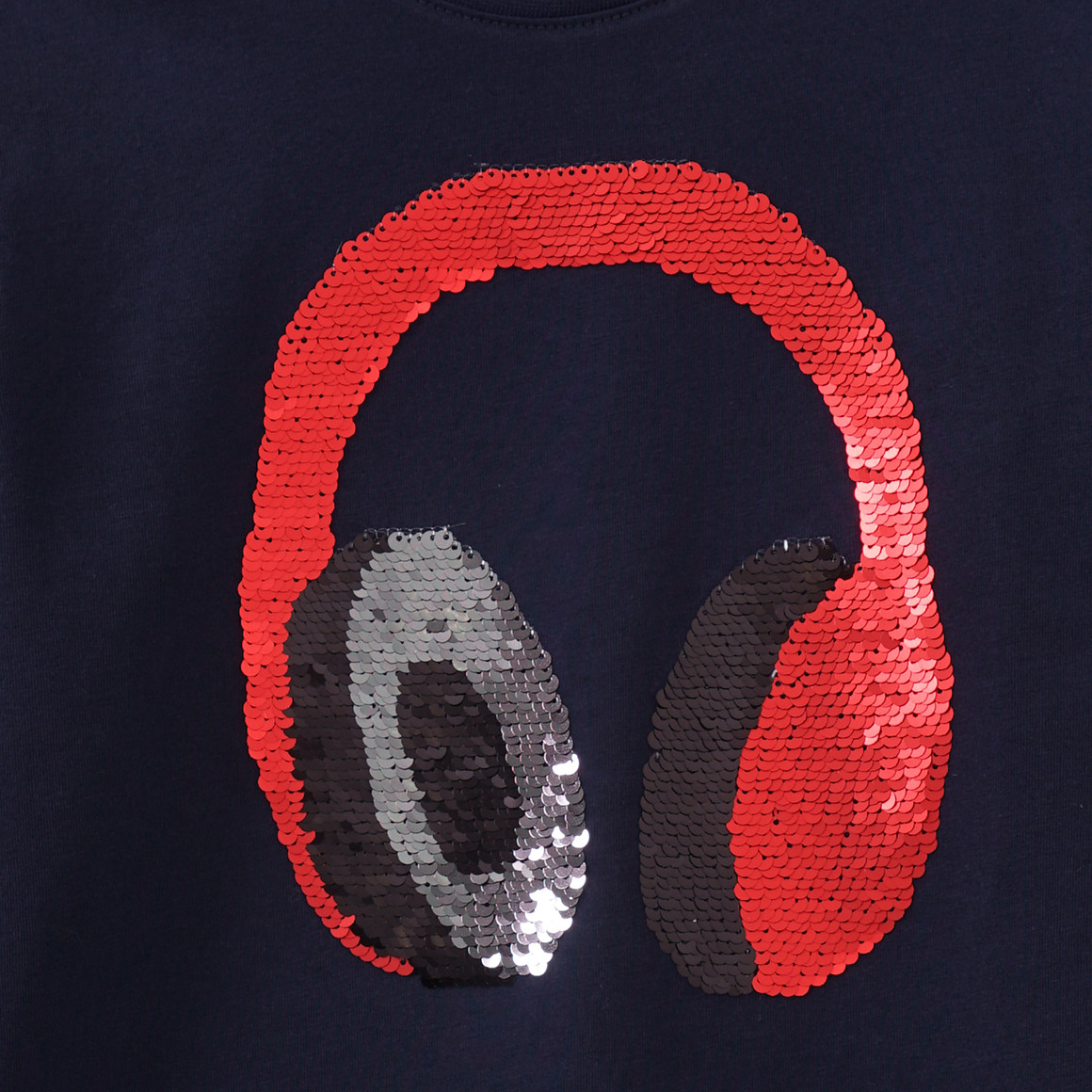 Jungen Langarmshirt mit Wendepailletten