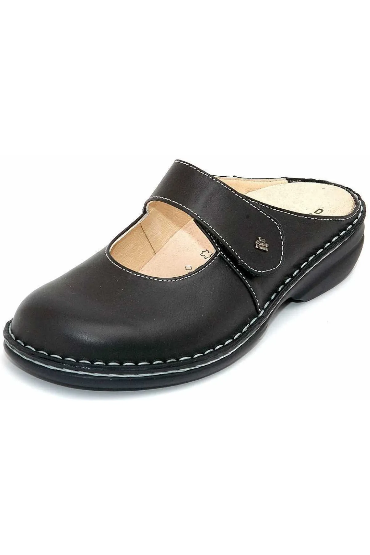 Finn Comfort  Sandalette - Schwarz - Flacher Absatz
