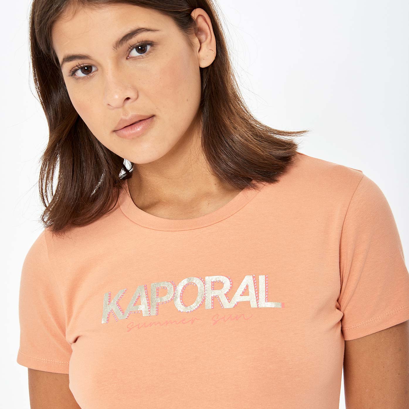 JASIC  T-shirt orange Femme