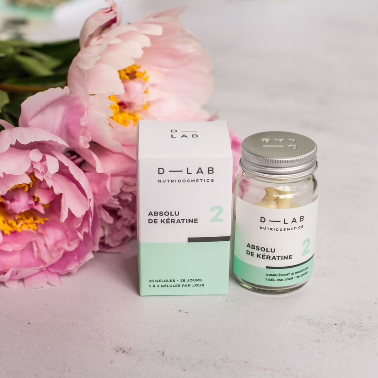 d-lab nutricosmetics Absolu de Kératine Anti-chute & Réparation