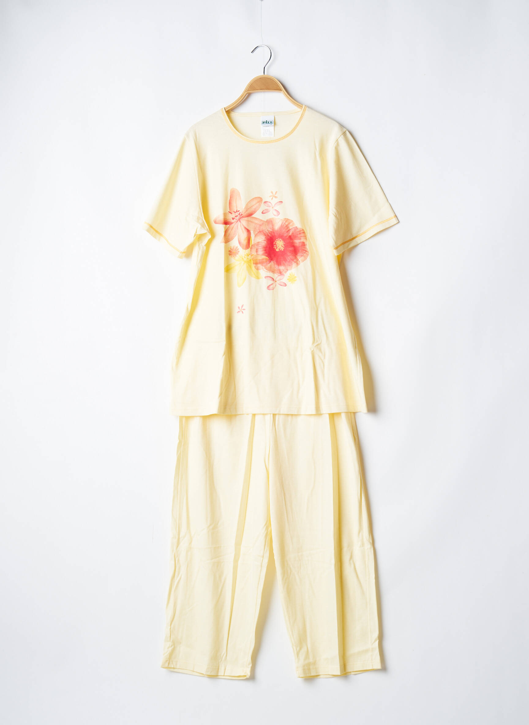 Pill Pyjamas 1 Femme couleur jaune