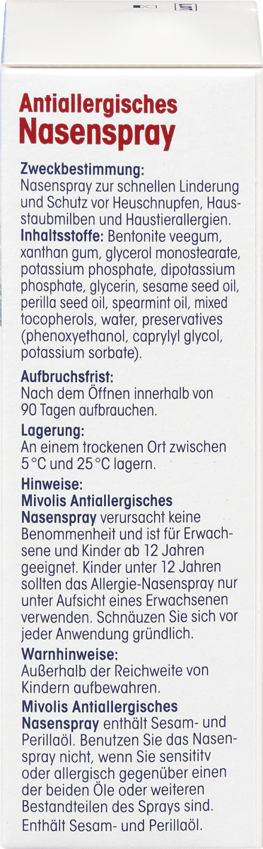 Antiallergisches Nasenspray, 20 ml