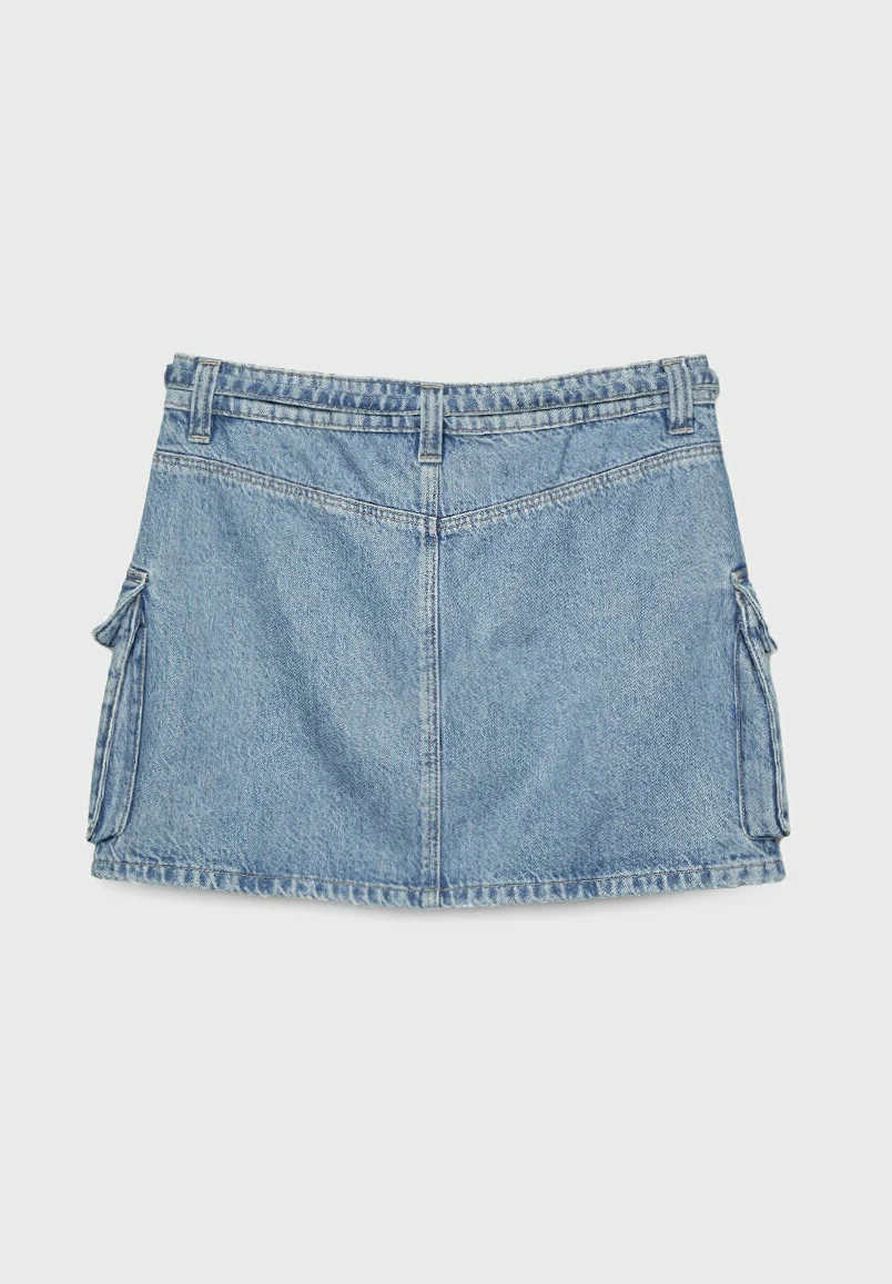 Falda vaquera Stradivarius