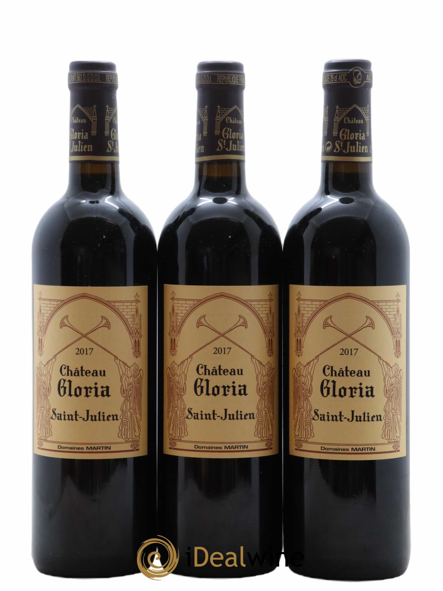 Château Gloria  2017 - Lot de 6 Bouteilles