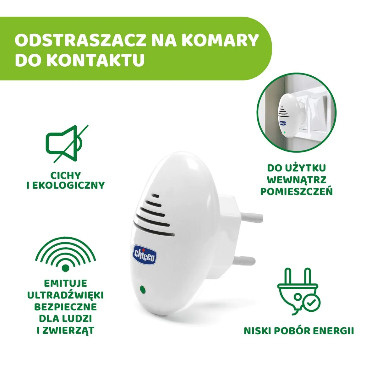 Chicco, Ultralydskontaktmygbeskytter
