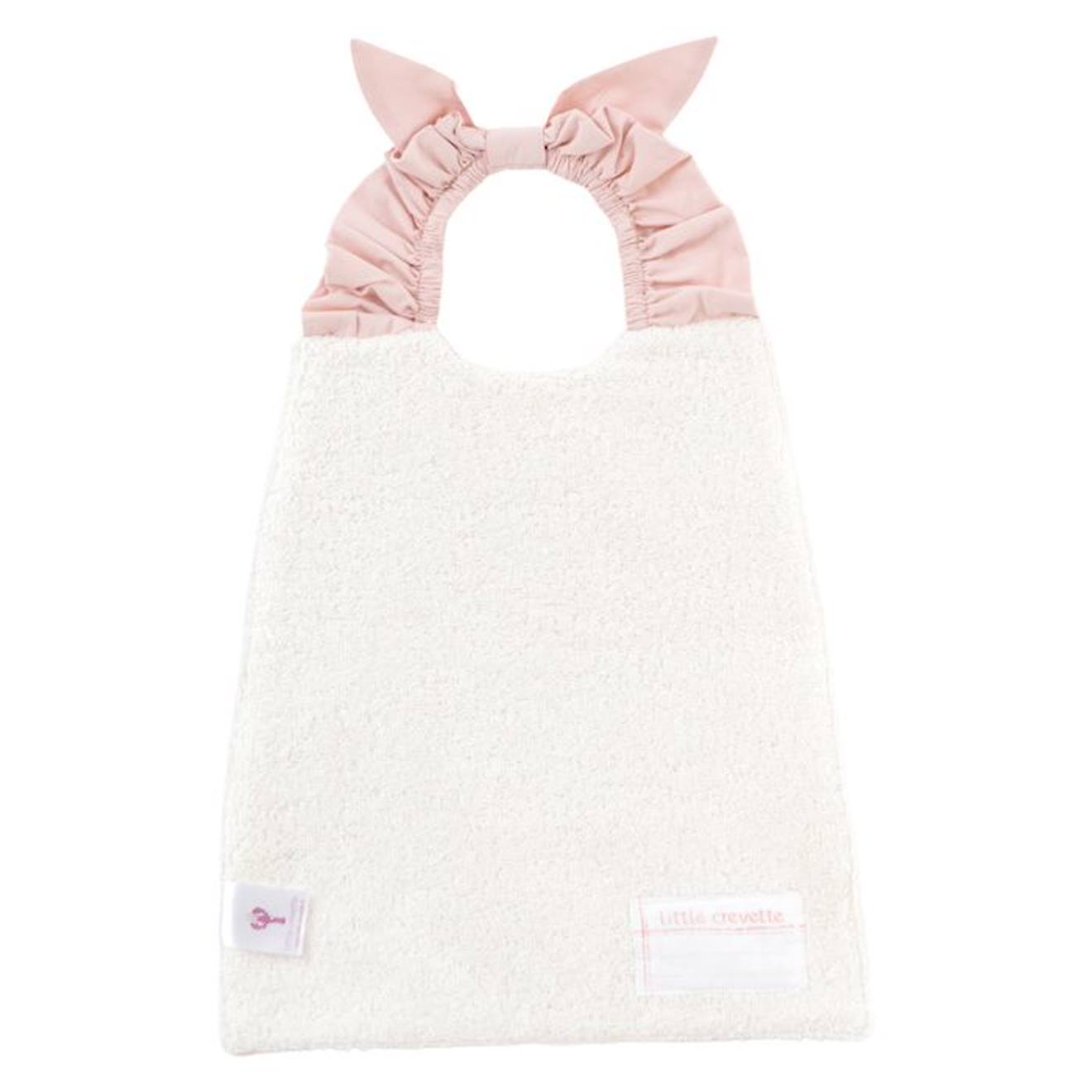 Bavoir élastiqué en coton bio* Ourson