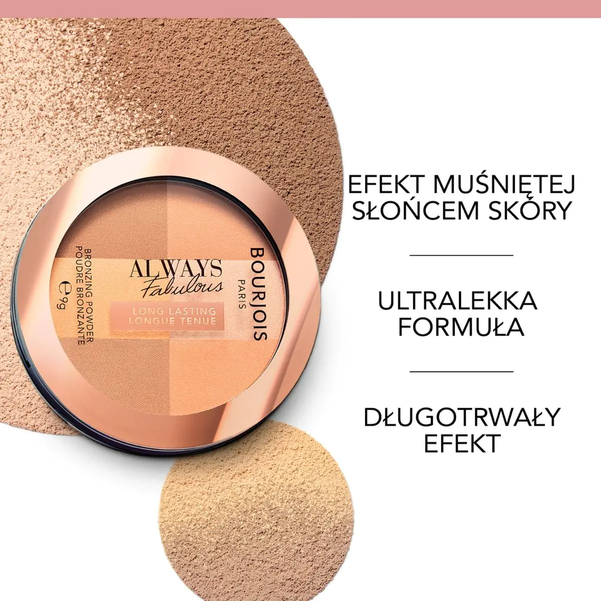Bourjois Always Fabulous 002 Tamni bronzer za lice