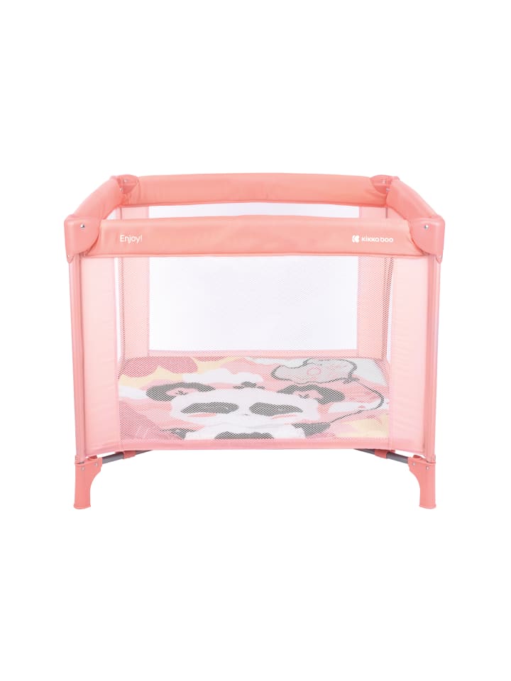 Kikkaboo Laufstall Enjoy, Reisebett in rosa günstig kaufen onesize
