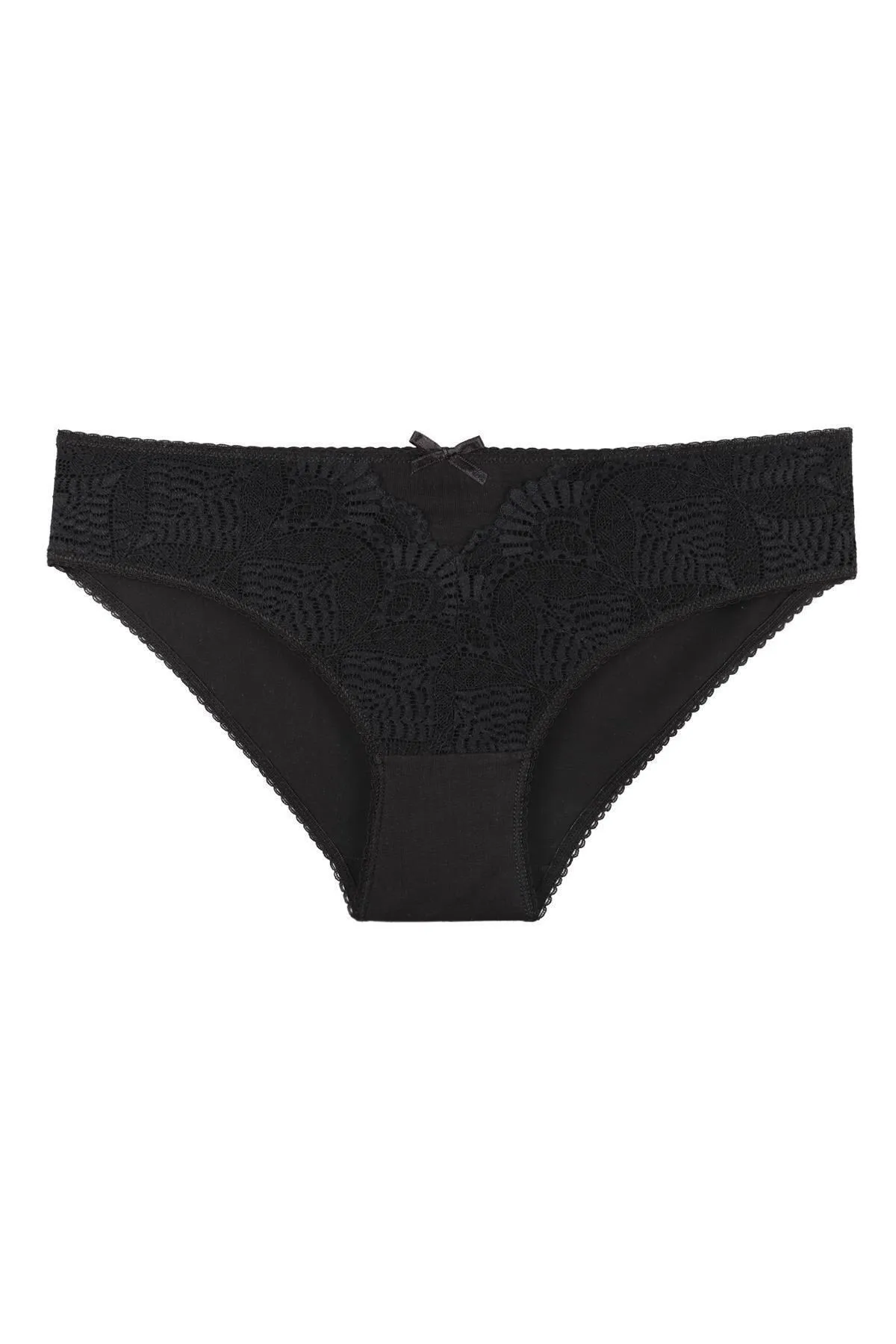 Sensu  3-teiliges Slip-Set mit Spitzendetail für Damen – Kts2076 (weite Passform)
